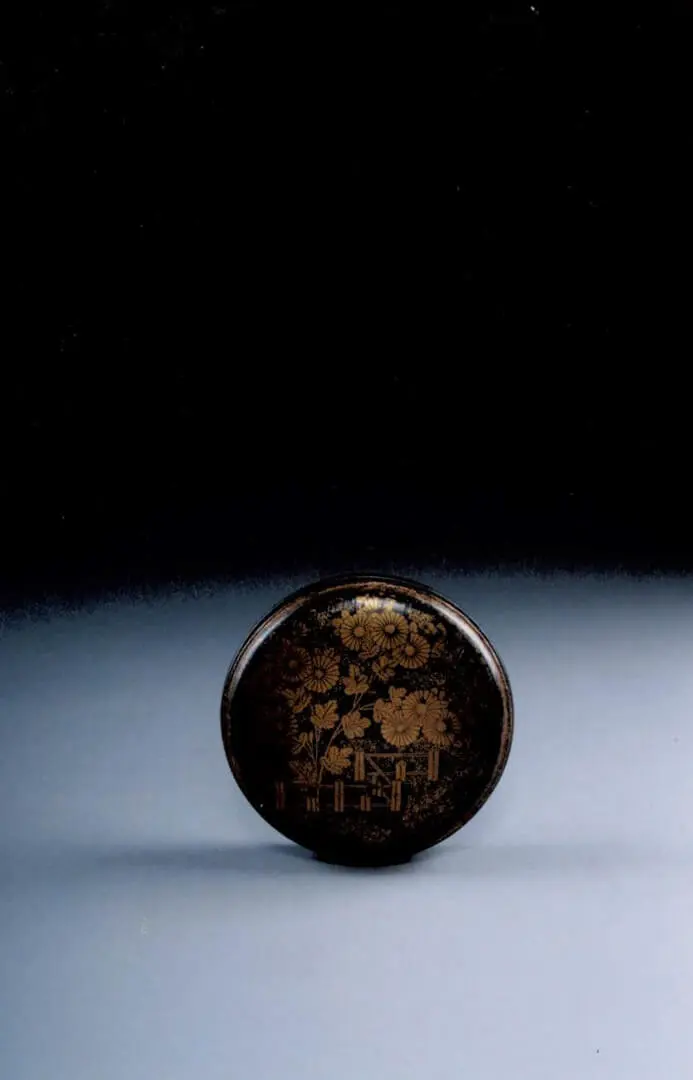 Cosmetic box – Japan, Wood, lacquer, gold, Muromashi period, 15th c.