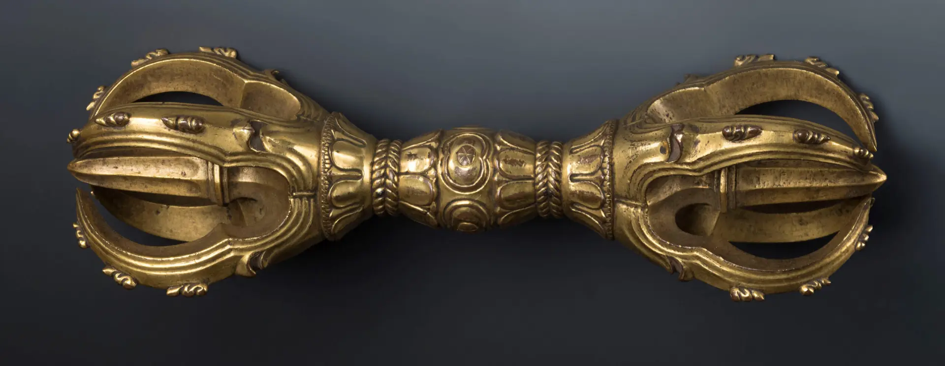 Kongo vajra – Japan, Gilded bronze, Kamakura period, 13th c.