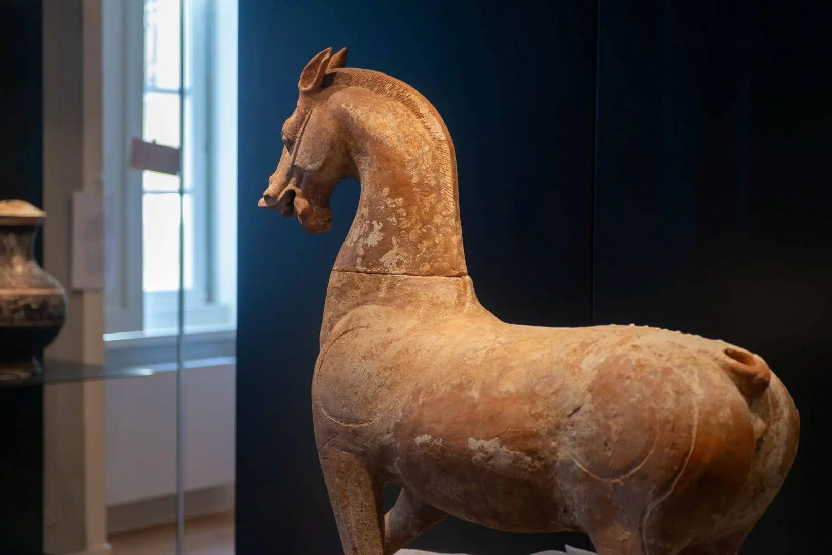 The whole horse, still without its tail
