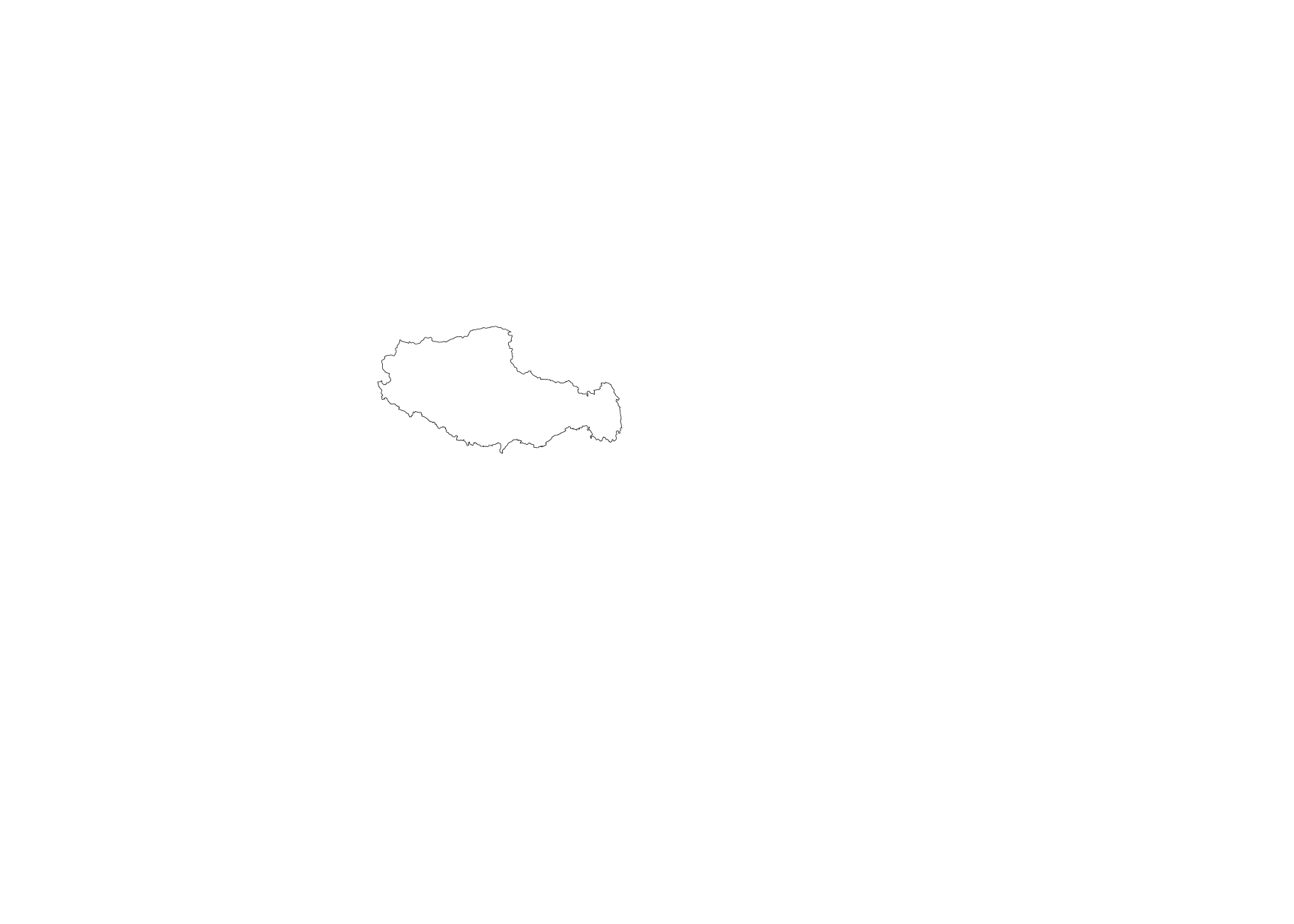 mapa da China