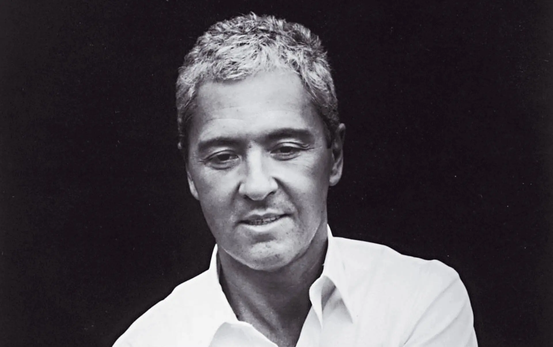 Black and white portrait of Francisco Capelo